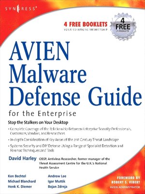 cover image of AVIEN Malware Defense Guide for the Enterprise